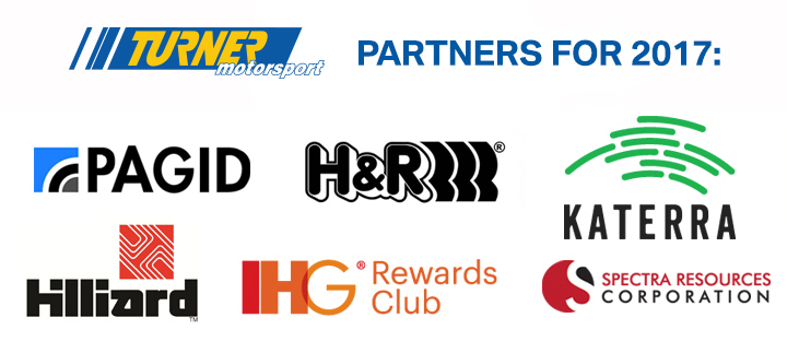 Turner Motorsport Race Partners 2017